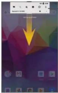 LISTO Tab 7 - Volet des notifications - 1