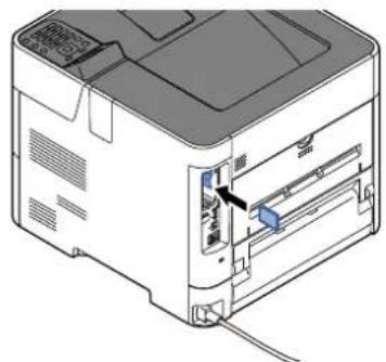 OLIVETTI PGL2750 - Installation et formatage de la carte mémoire SD/SDHC - 3