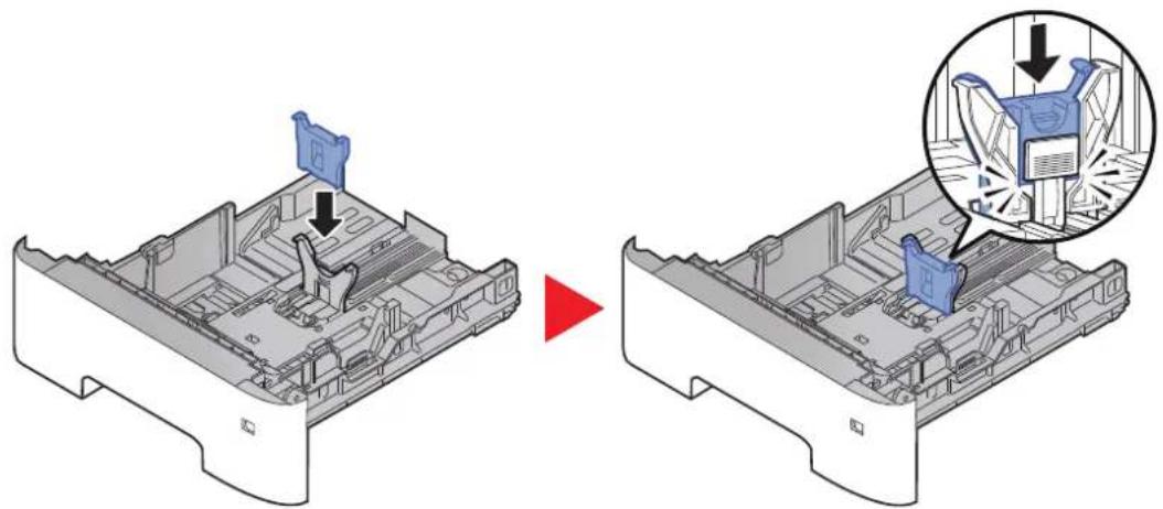 OLIVETTI PGL2750 - Régler le format du magasin. - 3