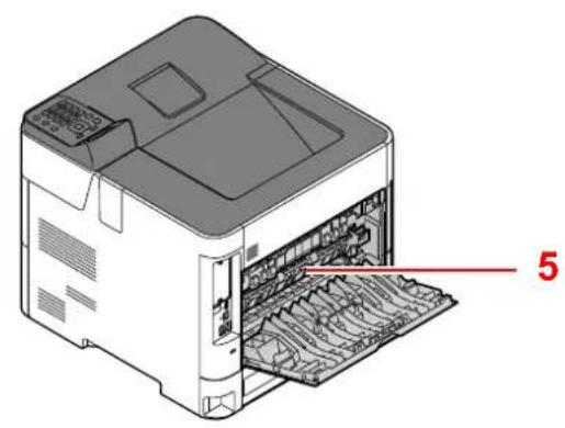OLIVETTI PGL2750 - Connecteurs/intérieur - 2