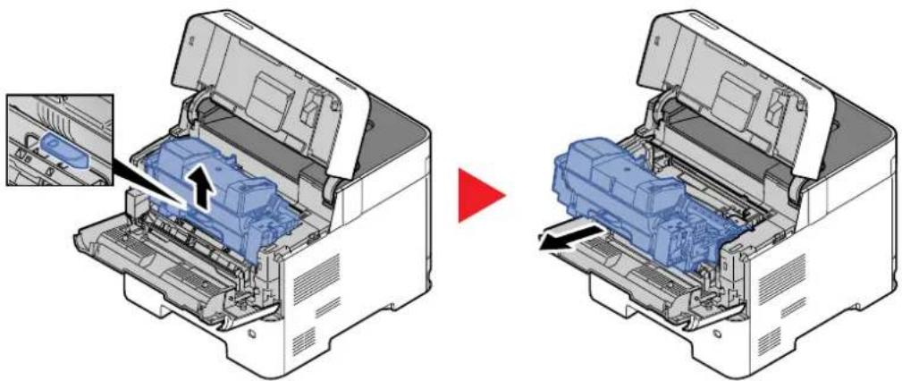 OLIVETTI PGL2750 - À l'intérieur de la machine - 2