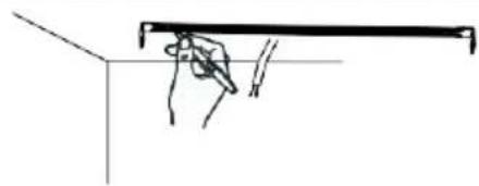 V-TAC VT60012 - ESQUEMA DE INSTALAÇÃO DO PAINEL DE SUPERFÍCIE - 2