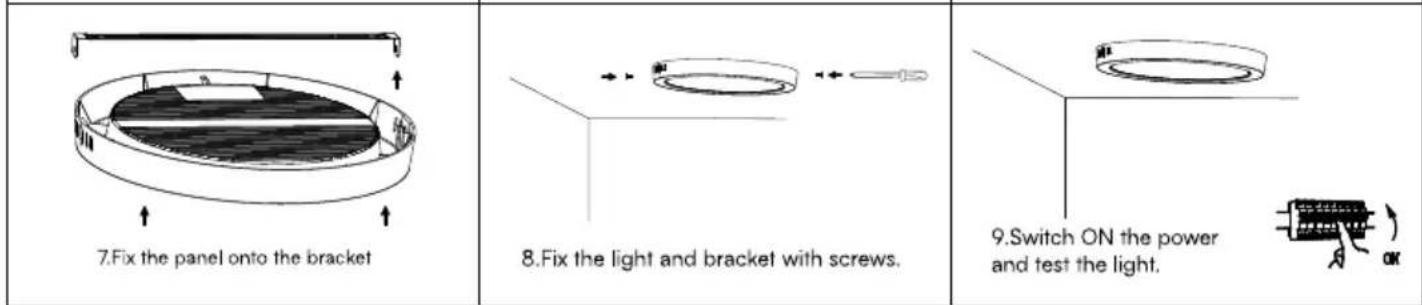 V-TAC VT60024 - MOUNTING - 3