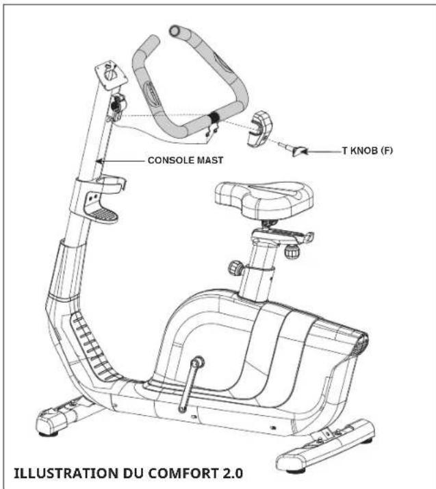 Horizon R8.0 - ASSEMBLAGE DU VÉLO DROIT ÉTAPE 5 - 1
