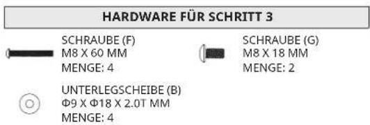 Horizon R8.0 - RECUMBENT BIKE AUFBAUSCHRITT 3 - 2