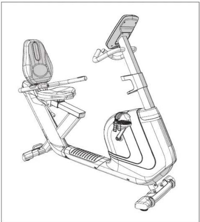 Horizon R8.0 - RECUMBENT BIKE AUFBAU - 1