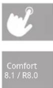 Horizon R8.0 - BEDIENUNG DER KONSOLE DES COMFORT 8.1 / R8.0 - 1