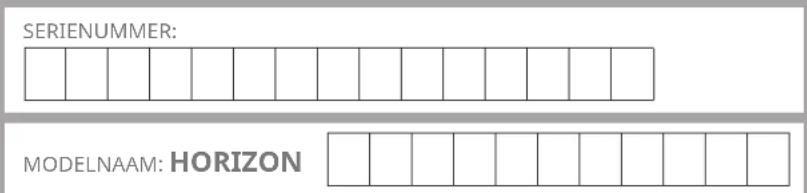 Horizon R8.0 - WAARSCHUWING - 1