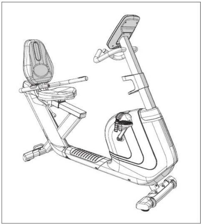 Horizon R8.0 - RECUMBENT BIKE ASSEMBLY - 1