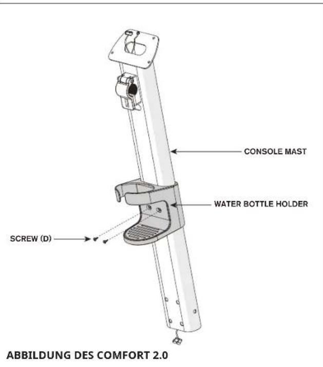 Horizon R8.0 - UPRIGHT BIKE AUFBAUSCHRITT 3 - 1