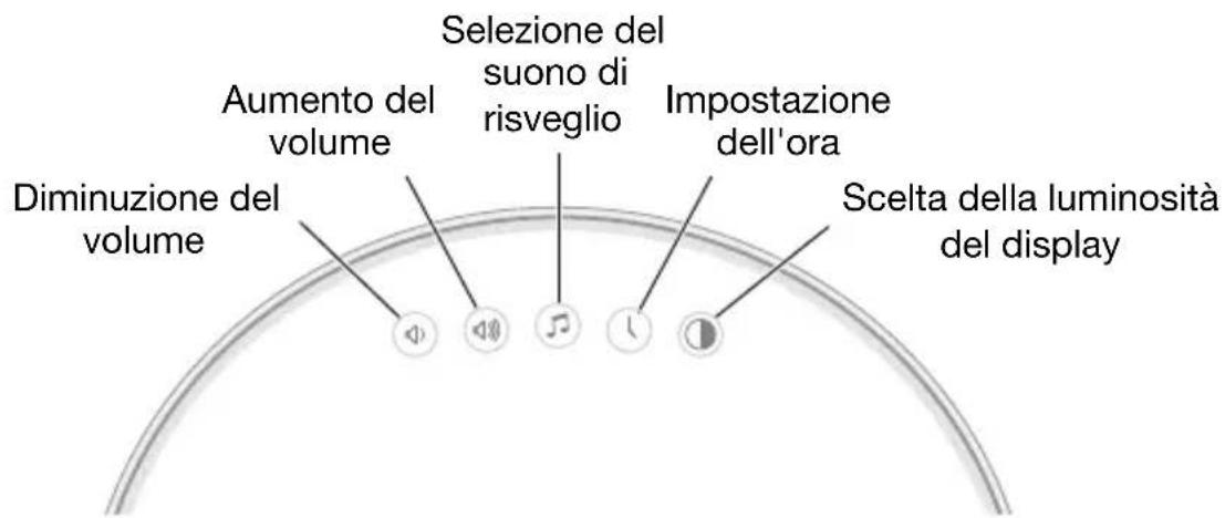 LUMIE Sunrise Alarm - Per modificare l'ora corrente - 2