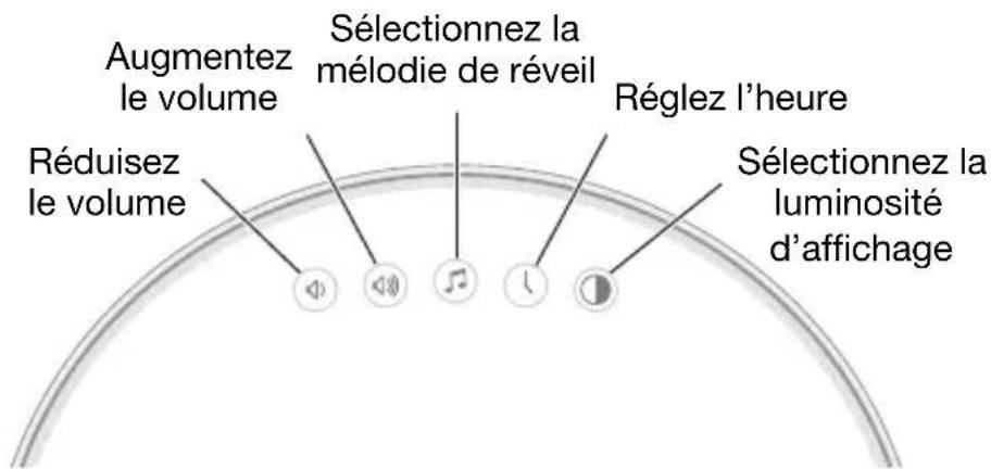 LUMIE Sunrise Alarm - Pour changer l'heure actuelle - 2