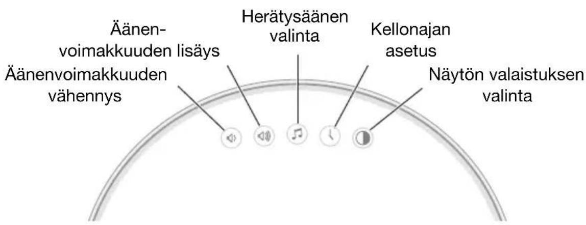 LUMIE Sunrise Alarm - Kellonajan muuttaminen - 2