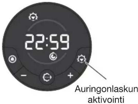 LUMIE Bodyclock Rise 100 - Auringonlaskun aktivointi - 1