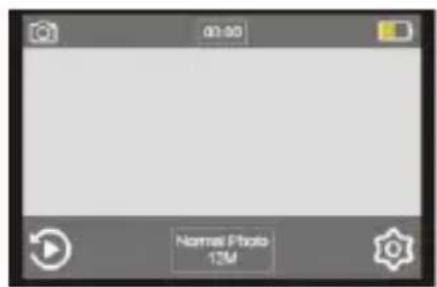 GoXtreme Phantom 4K - Commutation entre modes video et photo - 1
