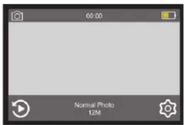 GoXtreme Phantom 4K - Menu réglages généraux video / photo - 3