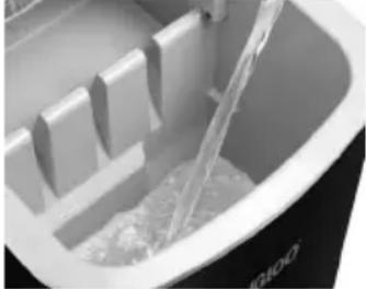 Igloo IGLICEB26BK - UTILISATION DE VOTRE MACHINE AUTOMATIQUE POUR FAIRE DE GLAÇONS - 1