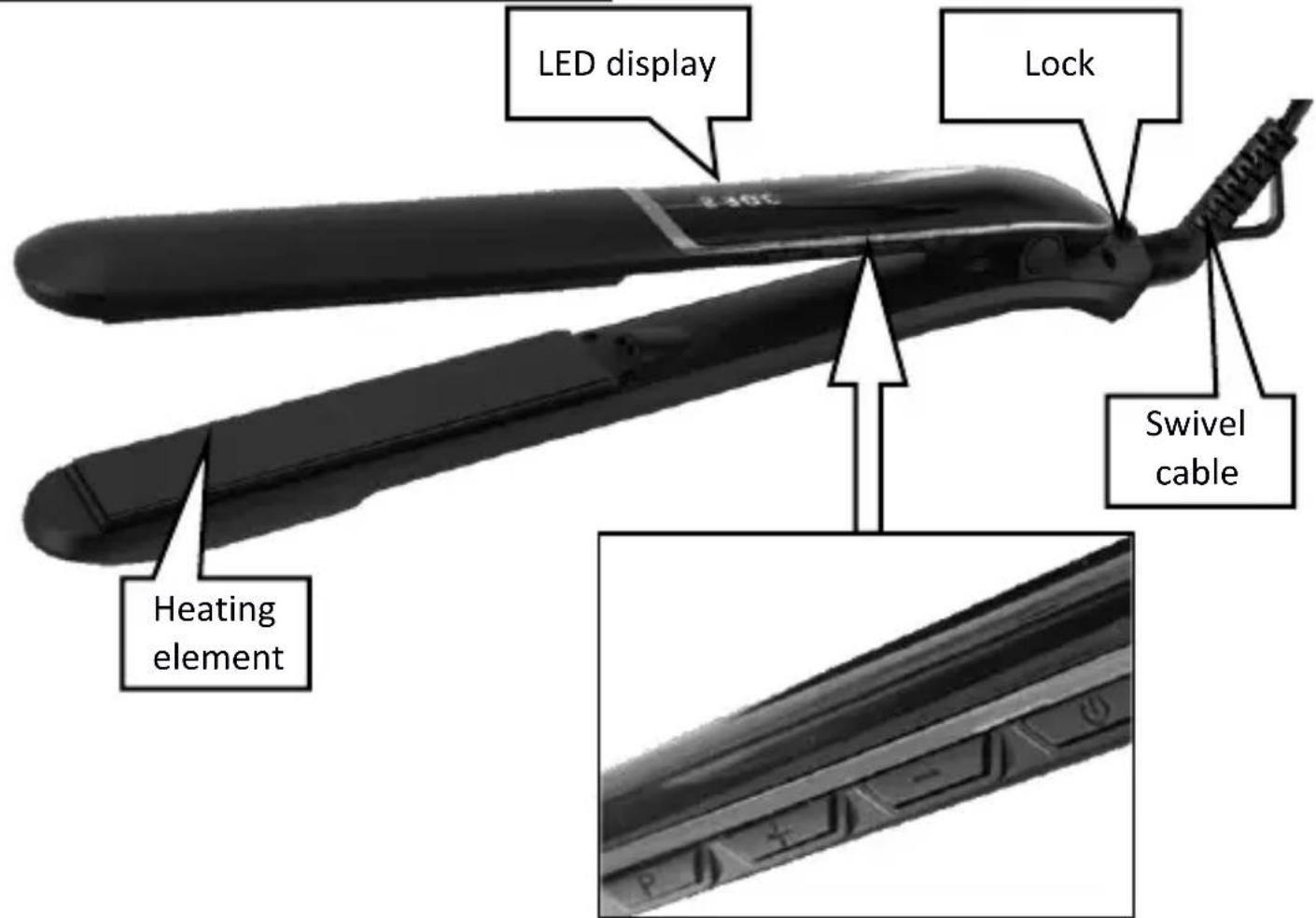 Huslog BE500334 - Structure of the device - 1
