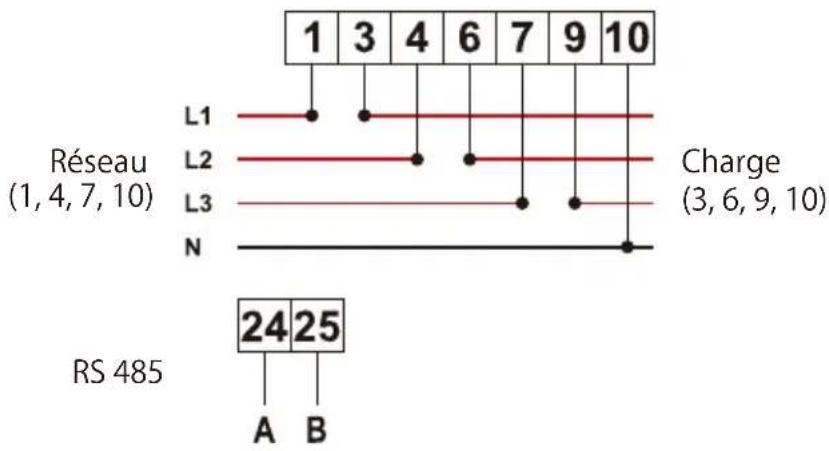 Deye SUN100KG03 - Chaines multiples et compteurs de connexion en parallèle - 23