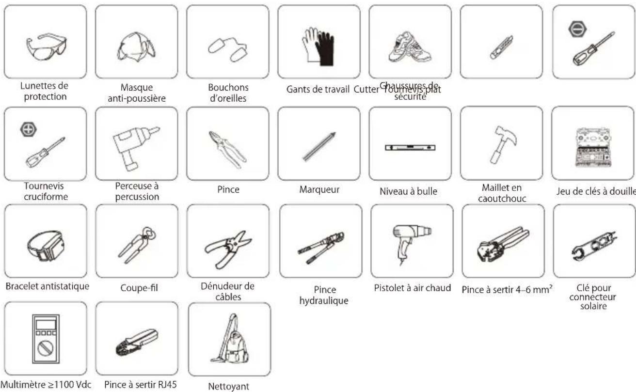 Deye SUN100KG03 - Outils d'installation - 1