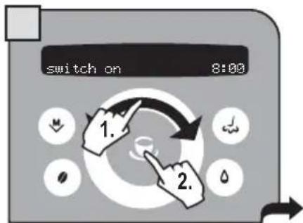 GAGGIA Platinum Swing Up RI8176 - "MONDAY" TIMER SETTING - 4