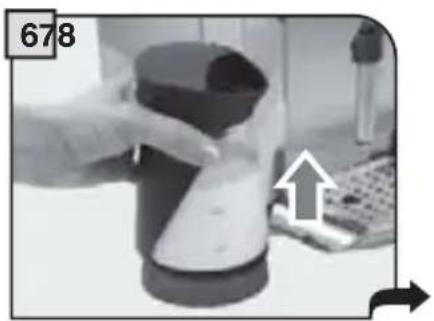 GAGGIA Platinum Swing Up RI8176 - MAKING CAPPUCCINO - 18