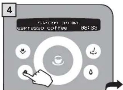 GAGGIA Platinum Swing Up RI8176 - ESPRESSO / COFFEE / LONG COFFEE - 4