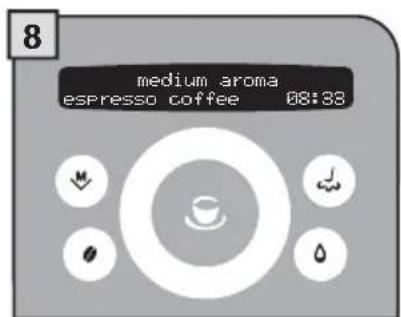 GAGGIA Platinum Swing Up RI8176 - SETTING THE LANGUAGE - 8