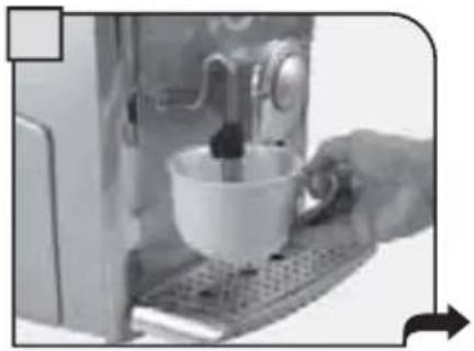 GAGGIA Platinum Swing Up RI8176 - MAKING CAPPUCCINO - 6