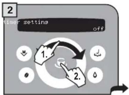 GAGGIA Platinum Swing Up RI8176 - TIMER SETTING - 3