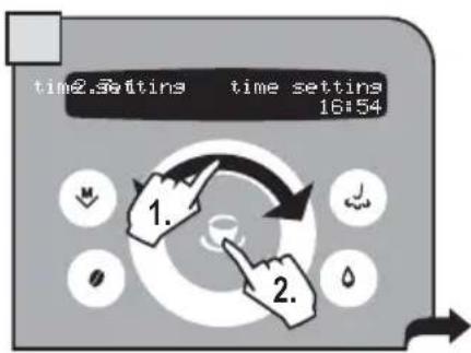 GAGGIA Platinum Swing Up RI8176 - Time setting - 3