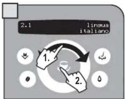 GAGGIA Platinum Swing Up RI8176 - "LANGUAGE" MENU - 4