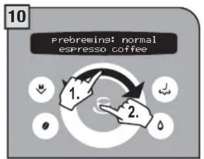 GAGGIA Platinum Swing Up RI8176 - 2.PROGRAMMING FROM THE "BEVERAGE SETTINGS" MENU - 12