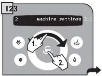 GAGGIA Platinum Swing Up RI8176 - "LANGUAGE" MENU - 2