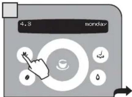 GAGGIA Platinum Swing Up RI8176 - "MONDAY" TIMER SETTING - 10