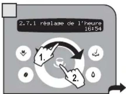 GAGGIA Platinum Swing Up RI8176 - Réglage de l'heure - 4