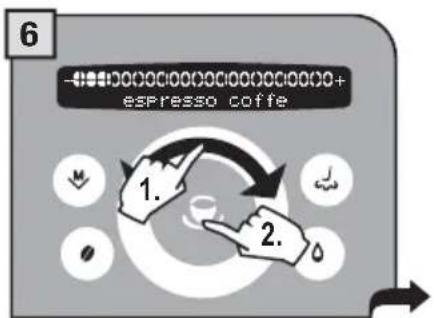 GAGGIA Platinum Swing Up RI8176 - 2.PROGRAMMING FROM THE "BEVERAGE SETTINGS" MENU - 8