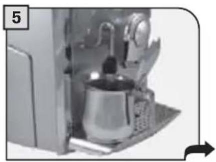 GAGGIA Platinum Swing Up RI8176 - PENDANT CETTE OPÉRATION, LA PRESENCE D'UNE PERSONNE EST NÉCESSAIRE. ATTENTION! NE JAMAIS UTILISER DE VINAIGRE POUR DETARTRER LA MACHINE. - 5
