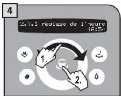GAGGIA Platinum Swing Up RI8176 - Réglage de l'heure - 5