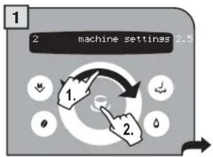 GAGGIA Platinum Swing Up RI8176 - "RINSE" MENU - 2