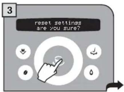 GAGGIA Platinum Swing Up RI8176 - RESTORE SETTINGS - 3