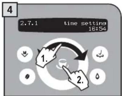 GAGGIA Platinum Swing Up RI8176 - Time setting - 5