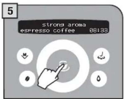 GAGGIA Platinum Swing Up RI8176 - ESPRESSO / COFFEE / LONG COFFEE - 5