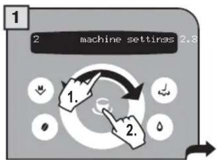 GAGGIA Platinum Swing Up RI8176 - "ACOUSTIC ALARM" MENU - 2