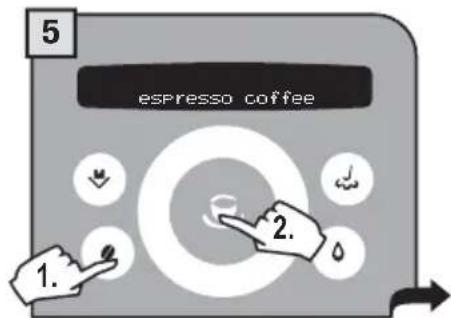 GAGGIA Platinum Swing Up RI8176 - 2.PROGRAMMING FROM THE "BEVERAGE SETTINGS" MENU - 7