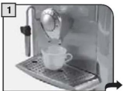 GAGGIA Platinum Swing Up RI8176 - CAFÉ EXPRESSO / CAFÉ / CAFÉ ALLONGÉ - 1