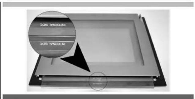 NODOR NorChef PO 6601 SW - ES 28 - Cómo desmontar los cristales internos de la puerta panorámica «FULL GLASS» - 3