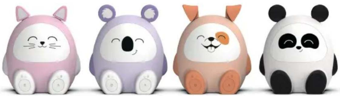 BIGBEN BTKIDSCAT - Bluetooth Lautsprecher mit Nachtlicht - 1