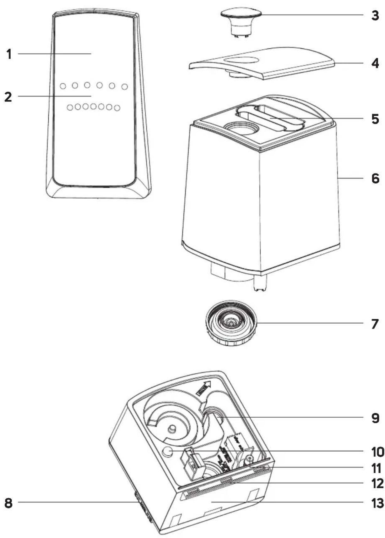 SENCOR SHF 7647WH - 2