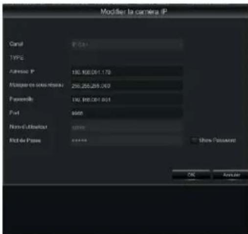 GROTHE NVR 1098328P - CONFIGURATION DES CANAUX IP - 6